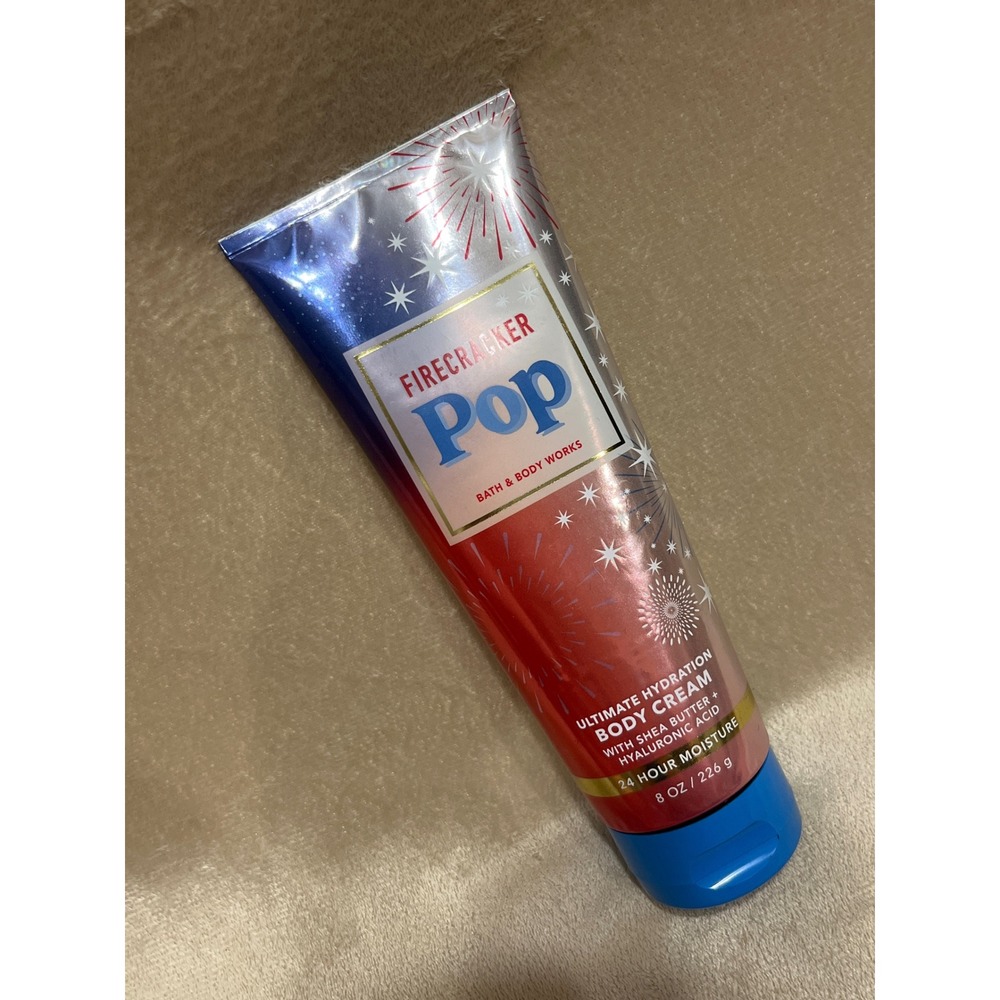 Bath & Body Works Firecracker Pop Ultimate Hydration Body Cream 8 oz